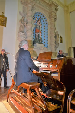 CONCERTO D^ORGANO NEL QUINTO ANNIVERSARIO DELLA MORTE DI DON DONATO MELLONE. CHIESA MADRE DI NOHA 21.02.2020